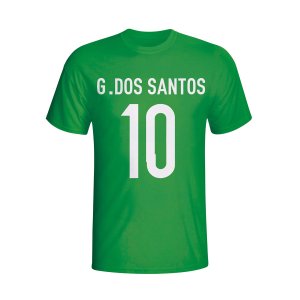 Giovanni Dos Santos Mexico Hero T-shirt (green) - Kids