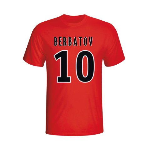Dimitar Berbatov Monaco Hero T-shirt (red)