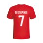 Memphis Depay Psv Hero T-shirt (red)