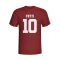 Francesco Totti Roma Hero T-shirt (maroon)