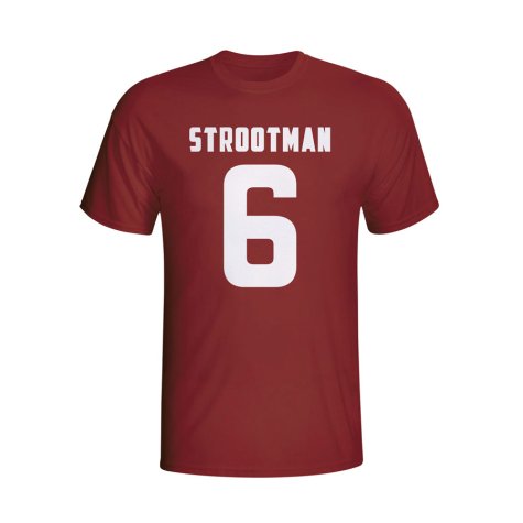 Kevin Strootman Roma Hero T-shirt (maroon) - Kids