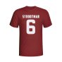 Kevin Strootman Roma Hero T-shirt (maroon)