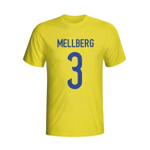 Olof Mellberg Sweden Hero T-shirt (yellow) - Kids