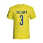 Olof Mellberg Sweden Hero T-shirt (yellow)