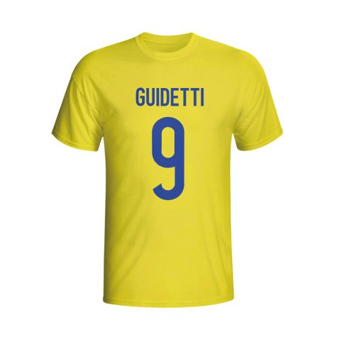 John Guidetti Sweden Hero T-shirt (yellow) - Kids
