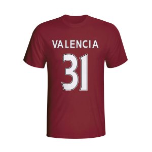 Enner Valencia West Ham Hero T-shirt (maroon) - Kids