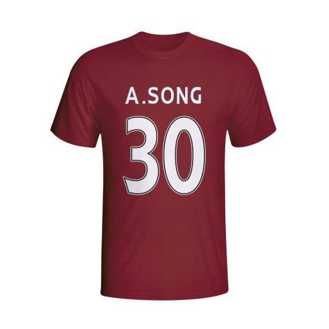 Alex Song West Ham Hero T-shirt (maroon)