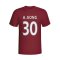 Alex Song West Ham Hero T-shirt (maroon) - Kids