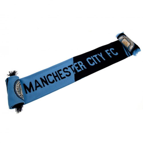 Manchester City FC Vertigo Scarf  Manchester City FC Vertigo Scarf