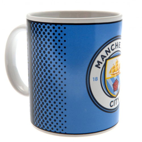 Manchester City FC Fade Mug  Manchester City FC Fade Mug