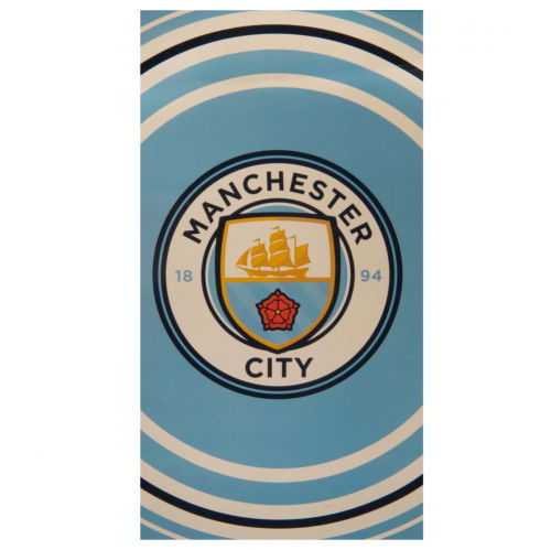 Manchester City FC Pulse Towel  Manchester City FC Pulse Towel