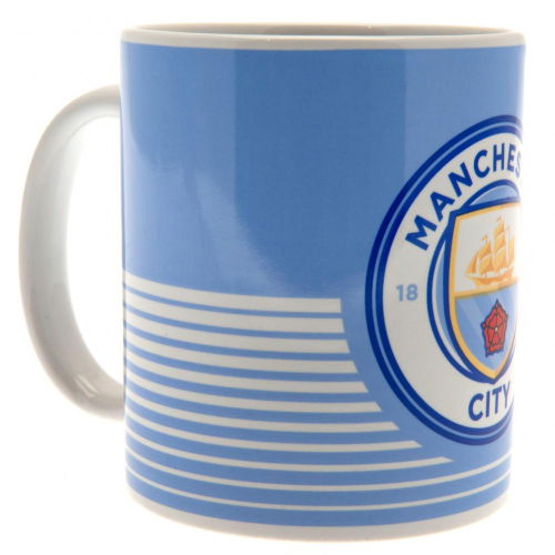 Manchester City FC Linea Mug  Manchester City FC Linea Mug