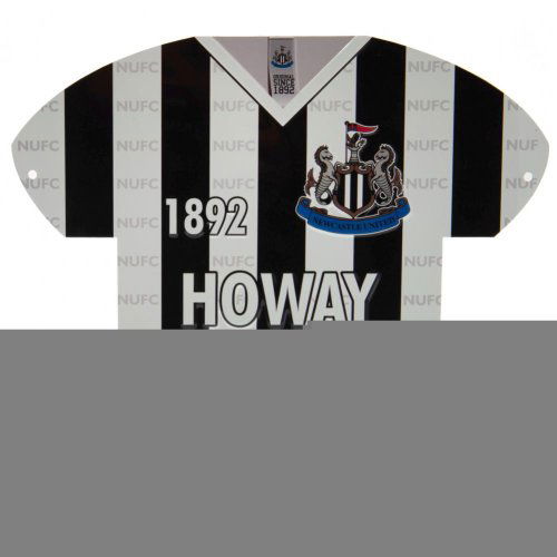 Newcastle United FC Metal Shirt Sign