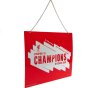 Liverpool FC Champions Of Europe Metal Sign