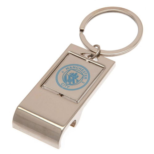 Manchester City FC Executive Bottle Opener Keyring  Manchester City FC Executive Bottle Opener Keyring