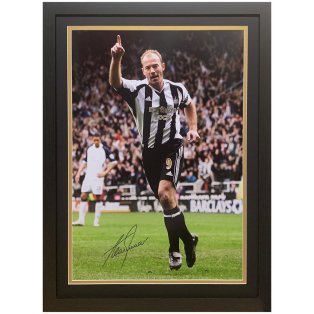 Newcastle United FC Shearer Signed Framed Print