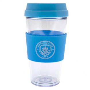 Manchester City FC Clear Grip Travel Mug
