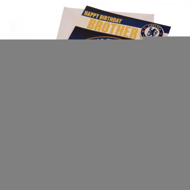 Chelsea FC Brother Birthday Card