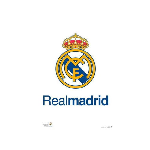 Real Madrid FC Poster Crest 2 Real Madrid FC Poster Crest 2