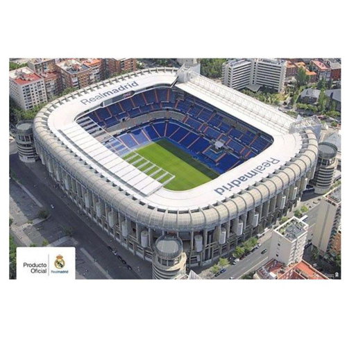 Real Madrid FC Poster Stadium 4 Real Madrid FC Poster Stadium 4