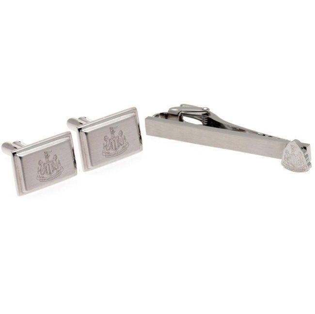 Newcastle United FC Tie Slide & Cufflink Set