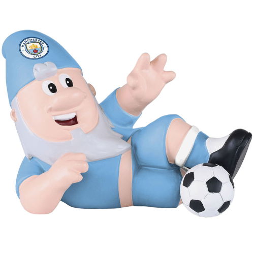 Manchester City FC Sliding Tackle Gnome  Manchester City FC Sliding Tackle Gnome
