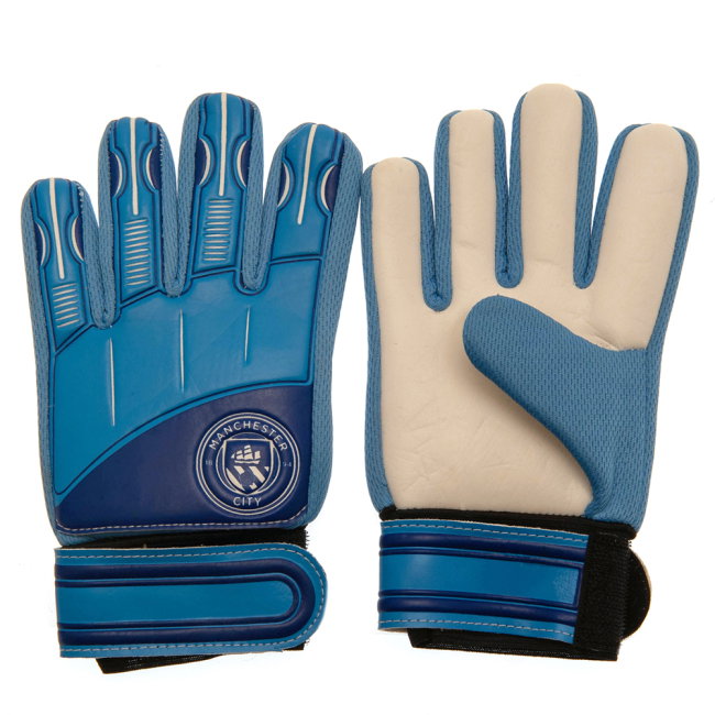 Manchester City FC Delta Goalkeeper Gloves Yths