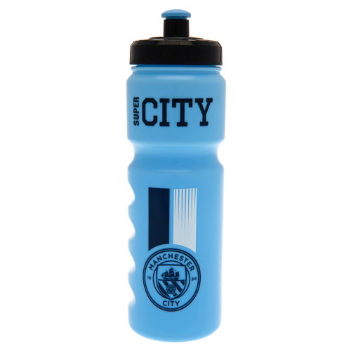 Manchester City FC Plastic Drinks Bottle  Manchester City FC Plastic Drinks Bottle