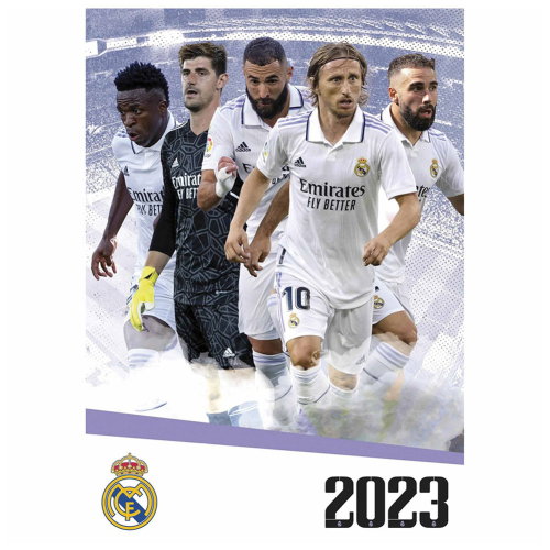 Real Madrid FC A3 Calendar 2023 Real Madrid FC A3 Calendar 2023