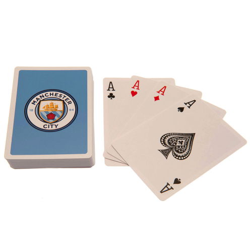 Manchester City FC Playing Cards  Manchester City FC Playing Cards