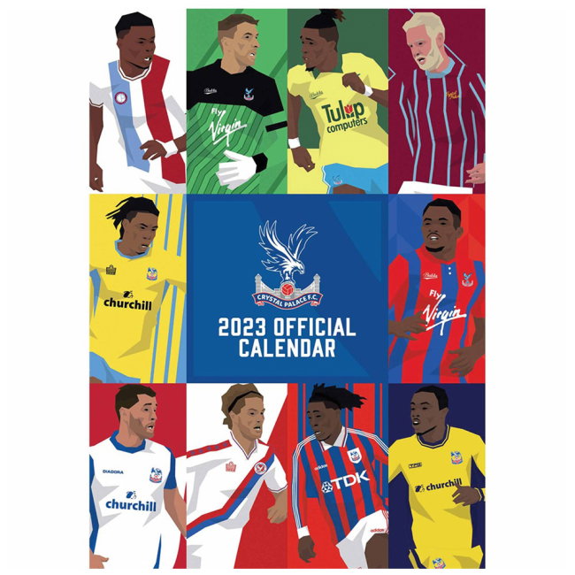 Crystal Palace FC A3 Calendar 2023
