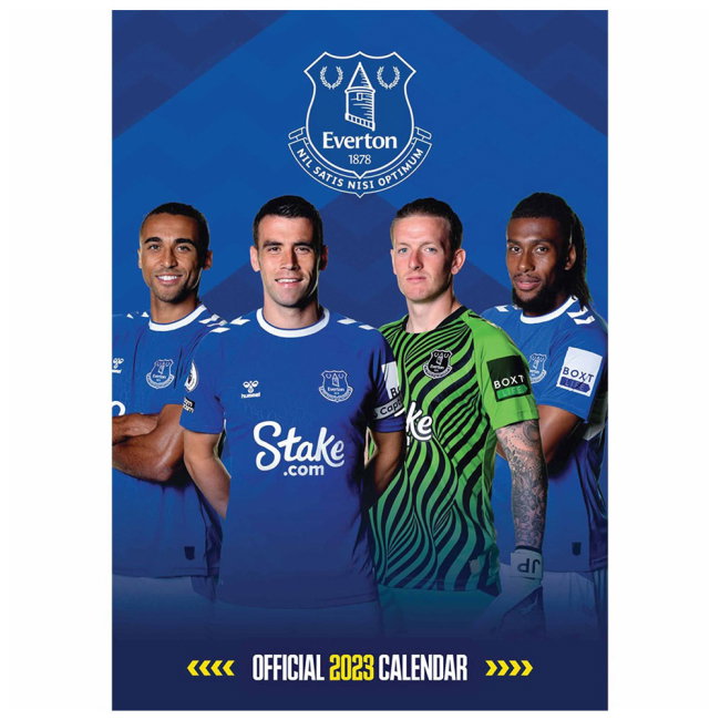 Everton FC A3 Calendar 2023