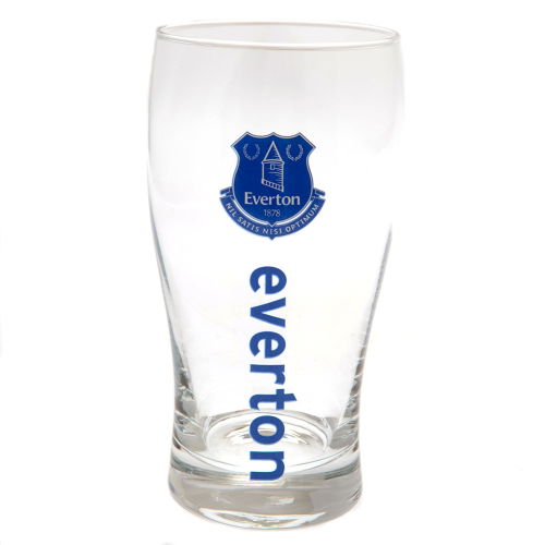 Everton FC Tulip Pint Glass  Everton FC Tulip Pint Glass
