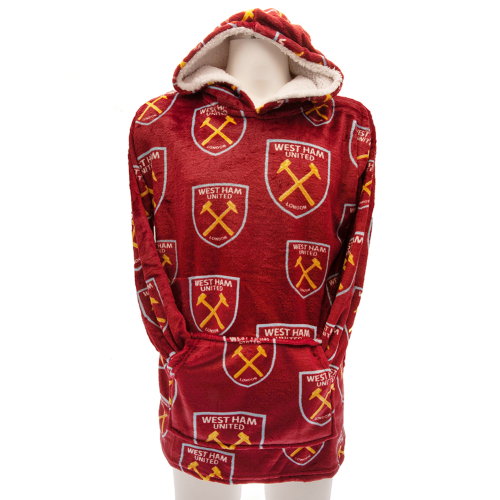 West Ham United FC Poncho Blanket Adults