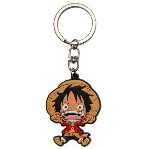 One Piece PVC Keyring Luffy