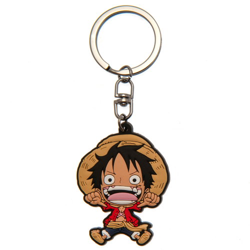 One Piece PVC Keyring Luffy