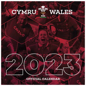 Wales RU Square Calendar 2023