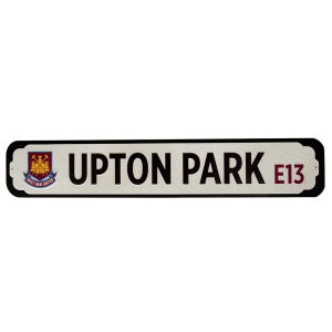 West Ham United FC Deluxe Stadium Sign