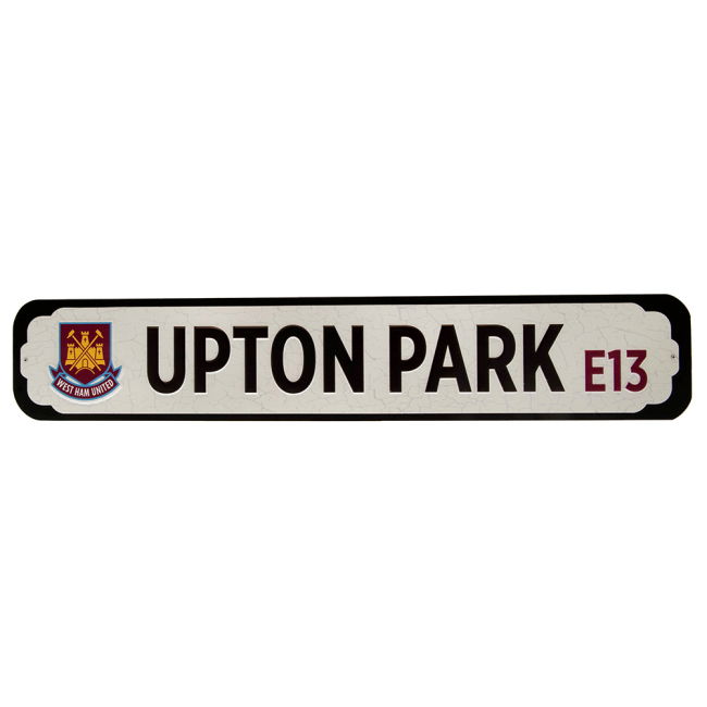 West Ham United FC Deluxe Stadium Sign