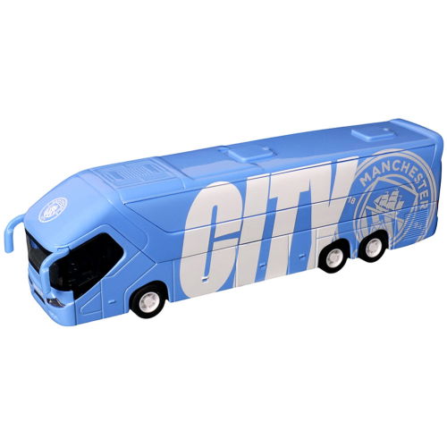 Manchester City FC Diecast Team Bus  Manchester City FC Diecast Team Bus