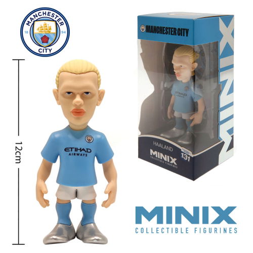 Manchester City FC MINIX Figure 12cm Haaland  Manchester City FC MINIX Figure 12cm Haaland