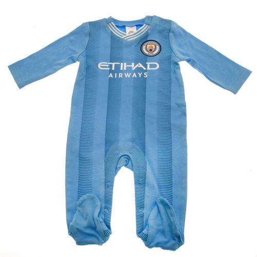 Manchester City FC Sleepsuit 12/18 mths ES  Manchester City FC Sleepsuit 12/18 mths ES