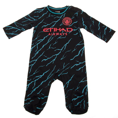 Manchester City FC Sleepsuit 12/18 mths LT  Manchester City FC Sleepsuit 12/18 mths LT