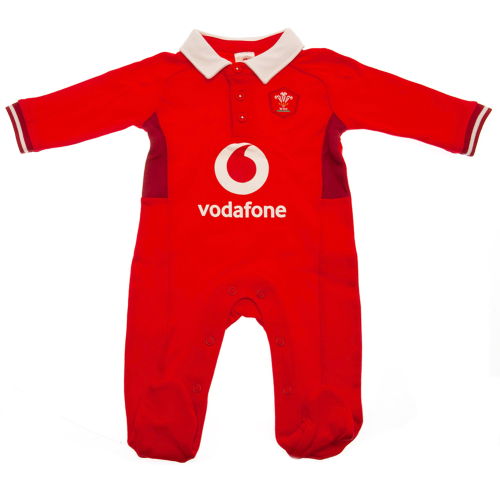 Wales RU Sleepsuit 6/9 mths SP  Wales RU Sleepsuit 6/9 mths SP