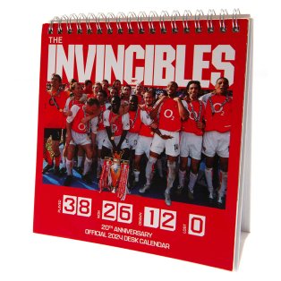 Arsenal FC Desktop Calendar 2024