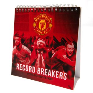 Manchester United FC Desktop Calendar 2024