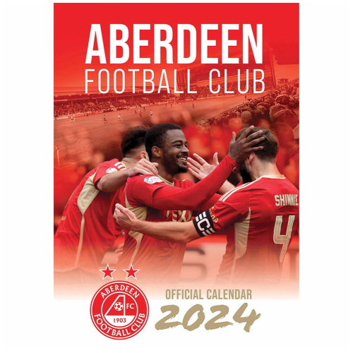 Aberdeen FC A3 Calendar 2024