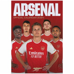 Arsenal FC A3 Calendar 2024