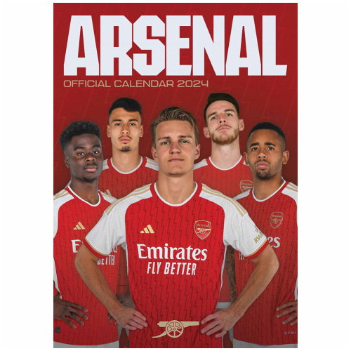 Arsenal FC A3 Calendar 2024