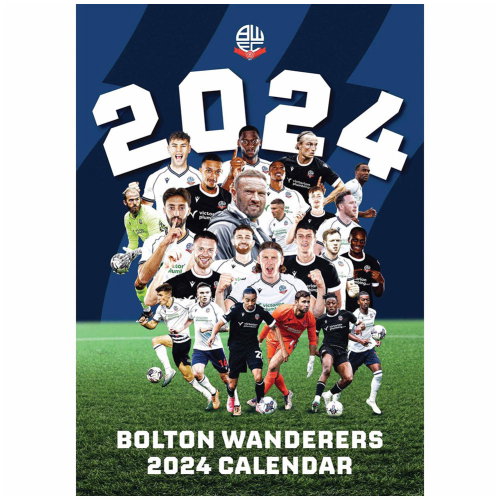 Bolton Wanderers FC A3 Calendar 2024